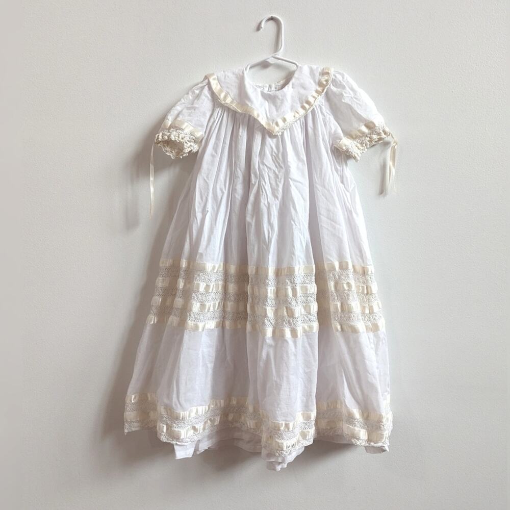 Strasburg Savannah Lace Ivory Dress Girls 7